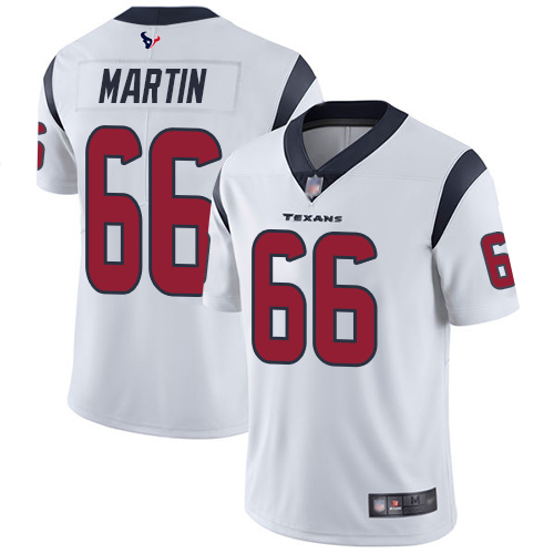 Houston Texans Limited White Men Nick Martin Road Jersey NFL Football #66 Vapor Untouchable->houston texans->NFL Jersey
